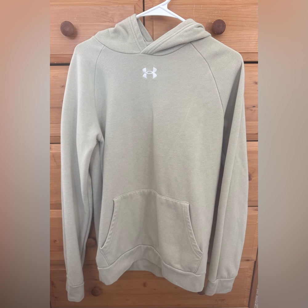 Under Armour Boys Tan Hoodie Extra Large